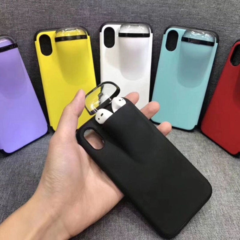 TechnoOasis Phone Case With Airpods Holder