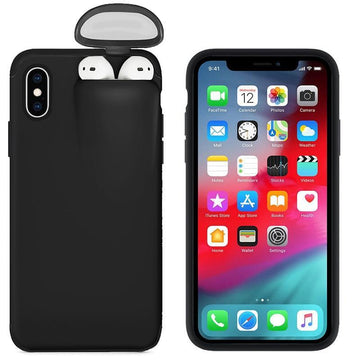 TechnoOasis Phone Case With Airpods Holder